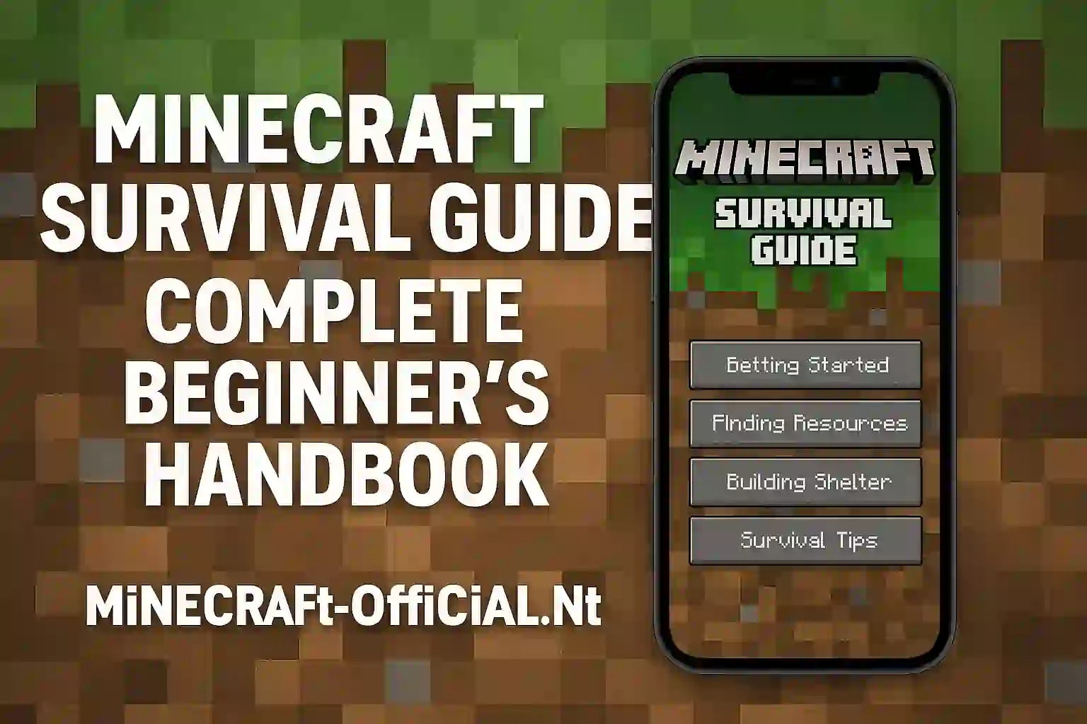 Minecraft Survival Guide: Complete Beginner’s Handbook