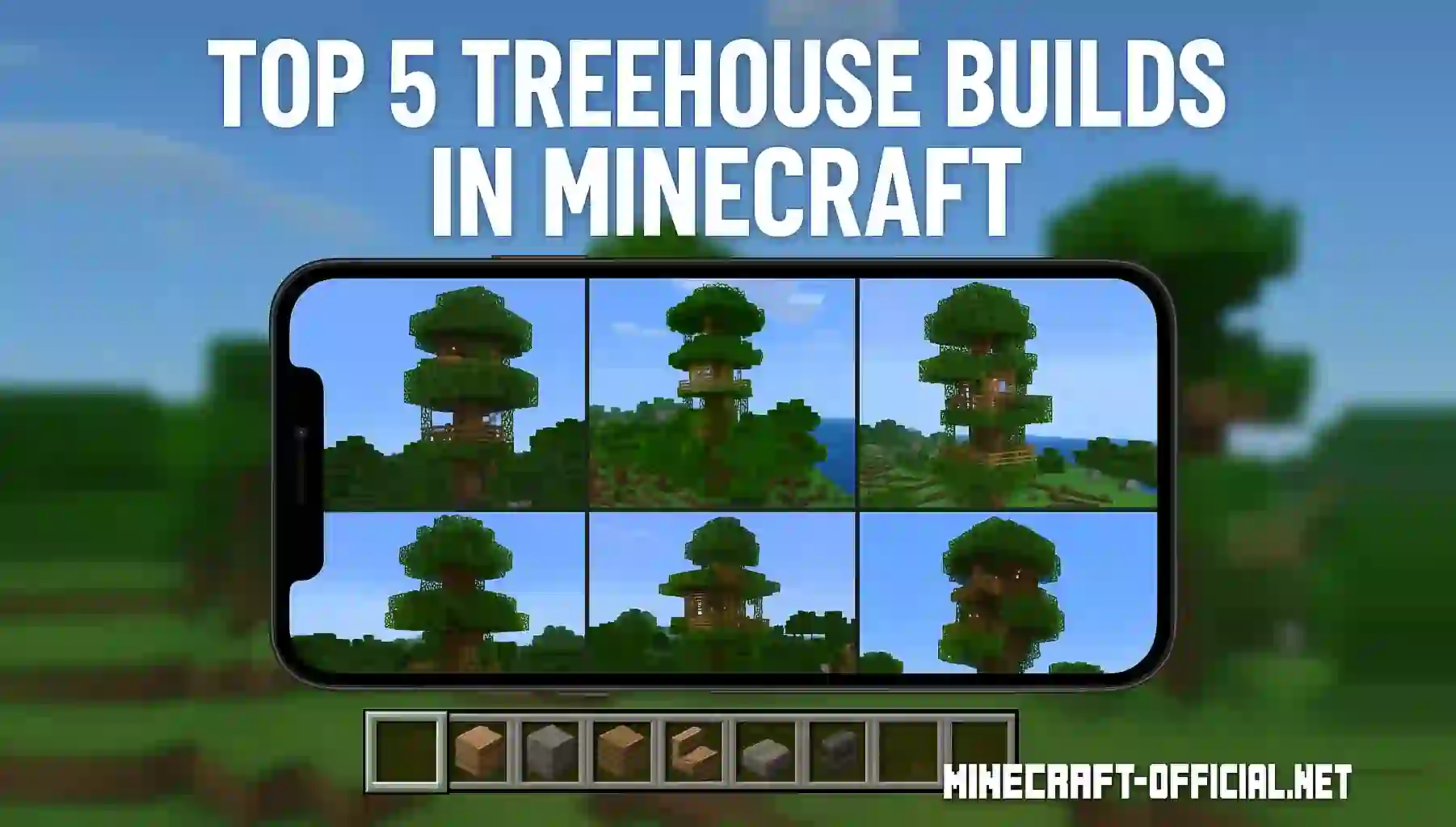Top 5 Treehouse Builds in Minecraft