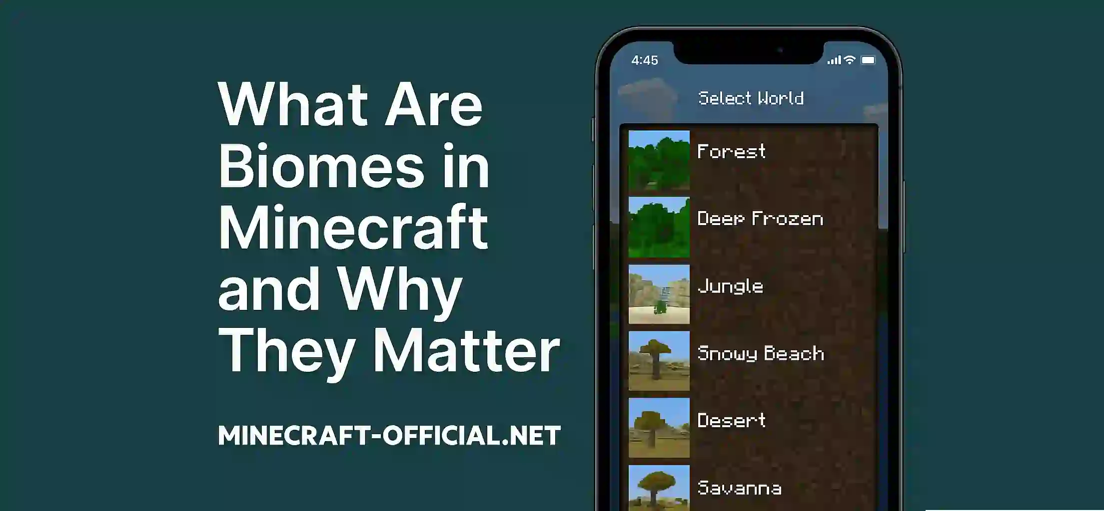 What Are Biomes in Minecraft and Why They Matter
